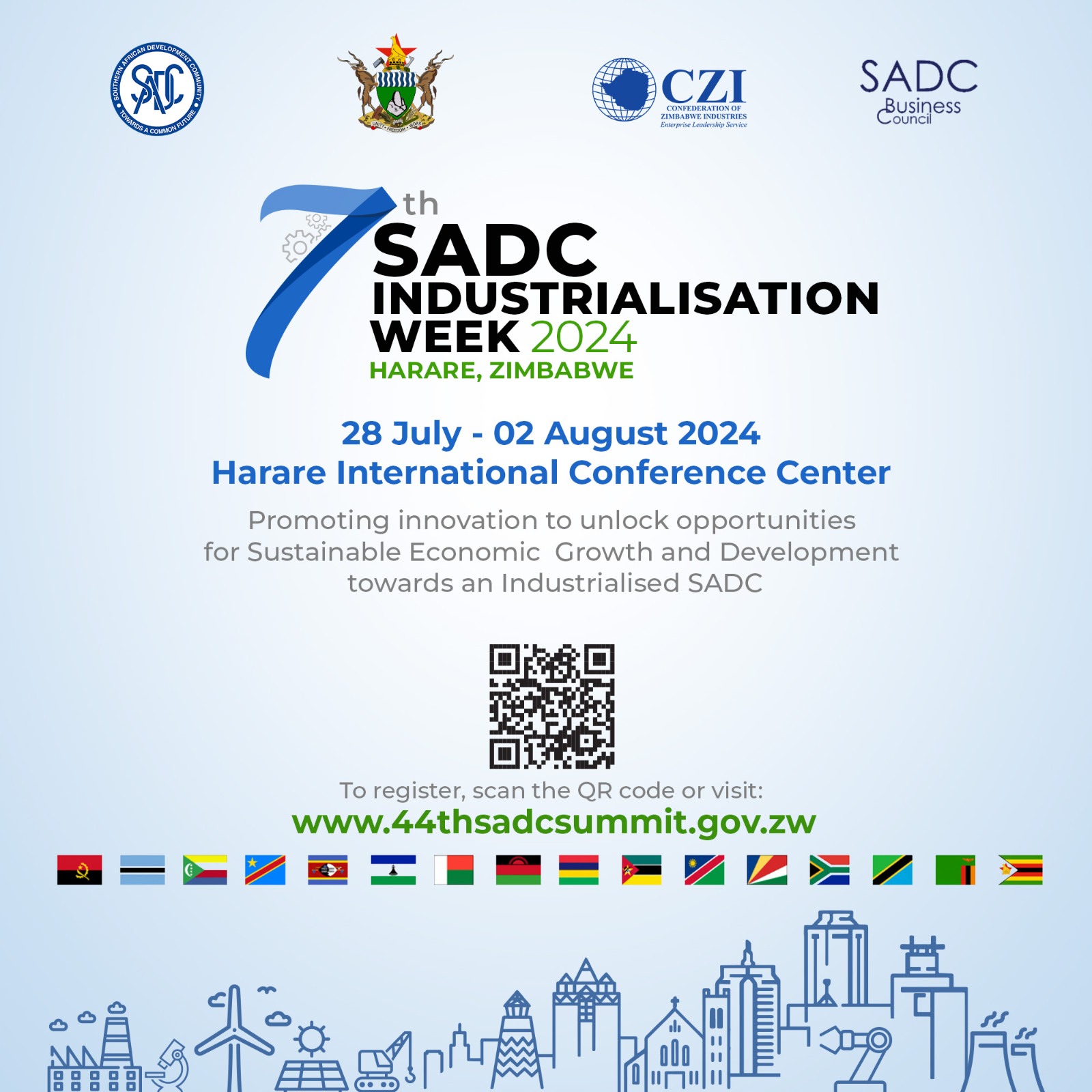 Registration is now open for the 7th SADC Industrialisation Week